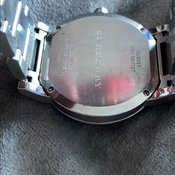 Monogram Burberry Watch